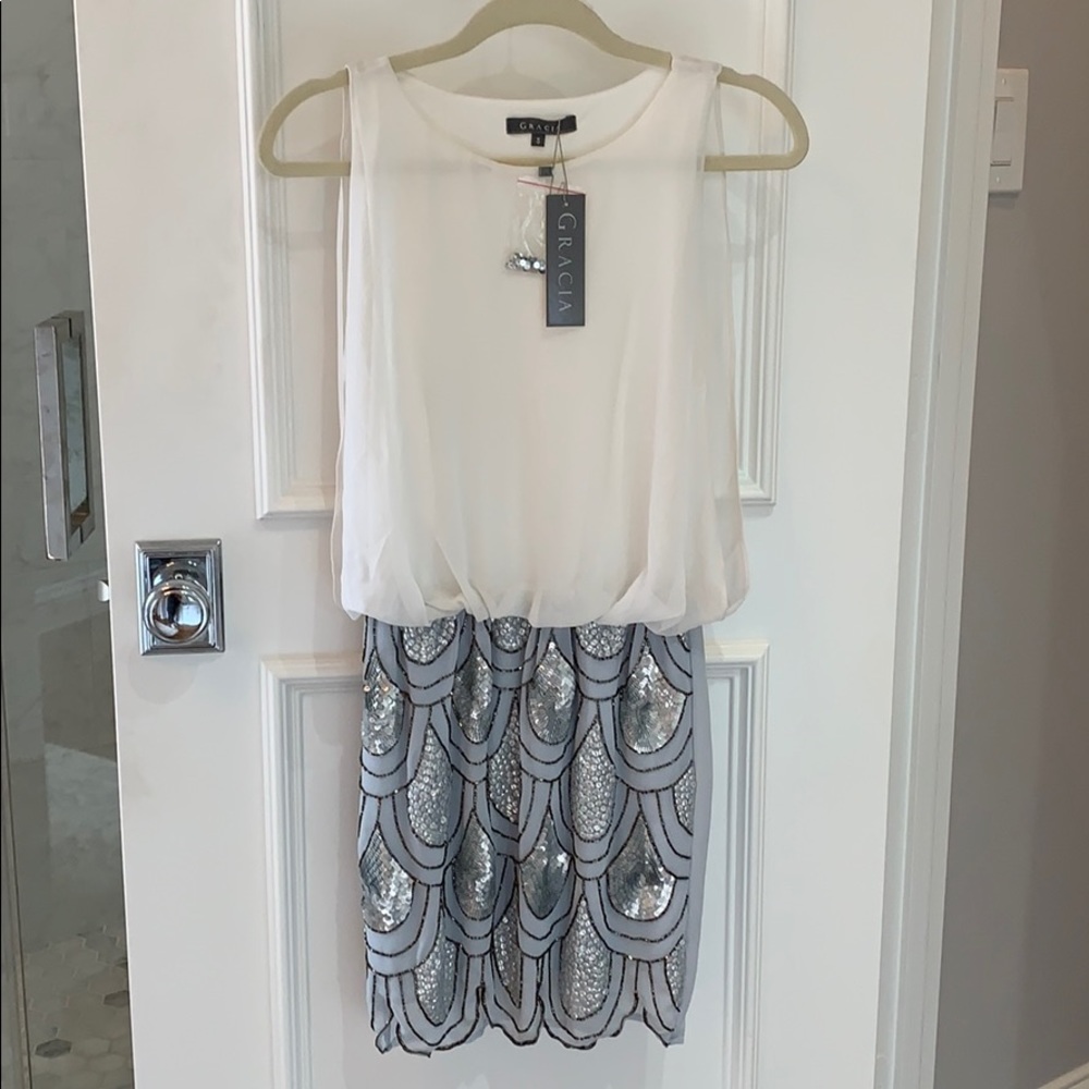 NWT Sequined dress size small